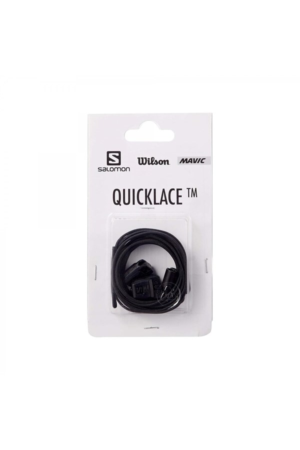 Salomon L32667200Blk85 Quicklace Tm Kit Unisex Bağcik Siyah