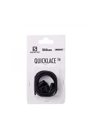 Salomon L32667200Blk85 Quicklace Tm Kit Unisex Bağcik Siyah